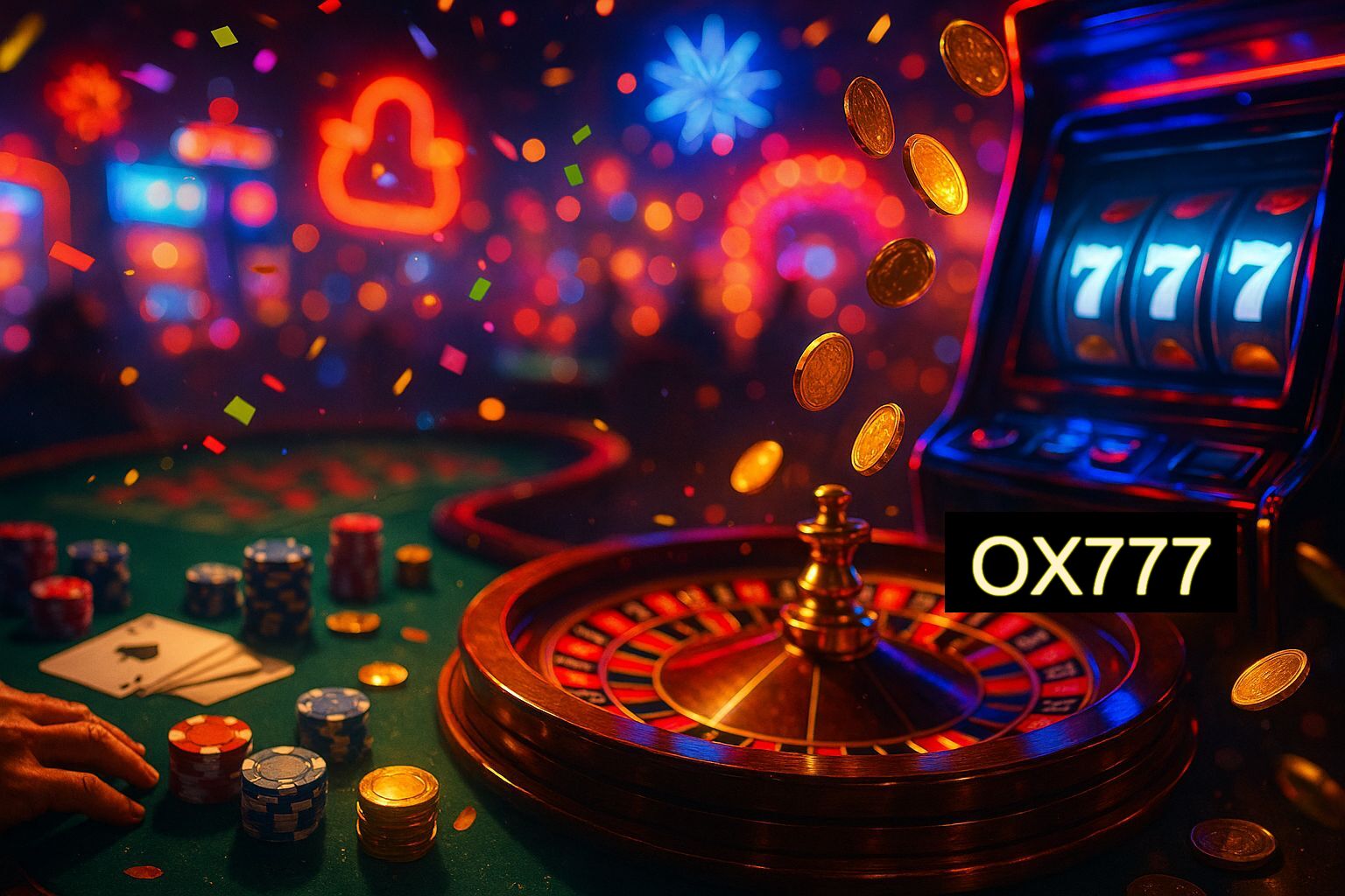 Jogos emocionantes no OX777