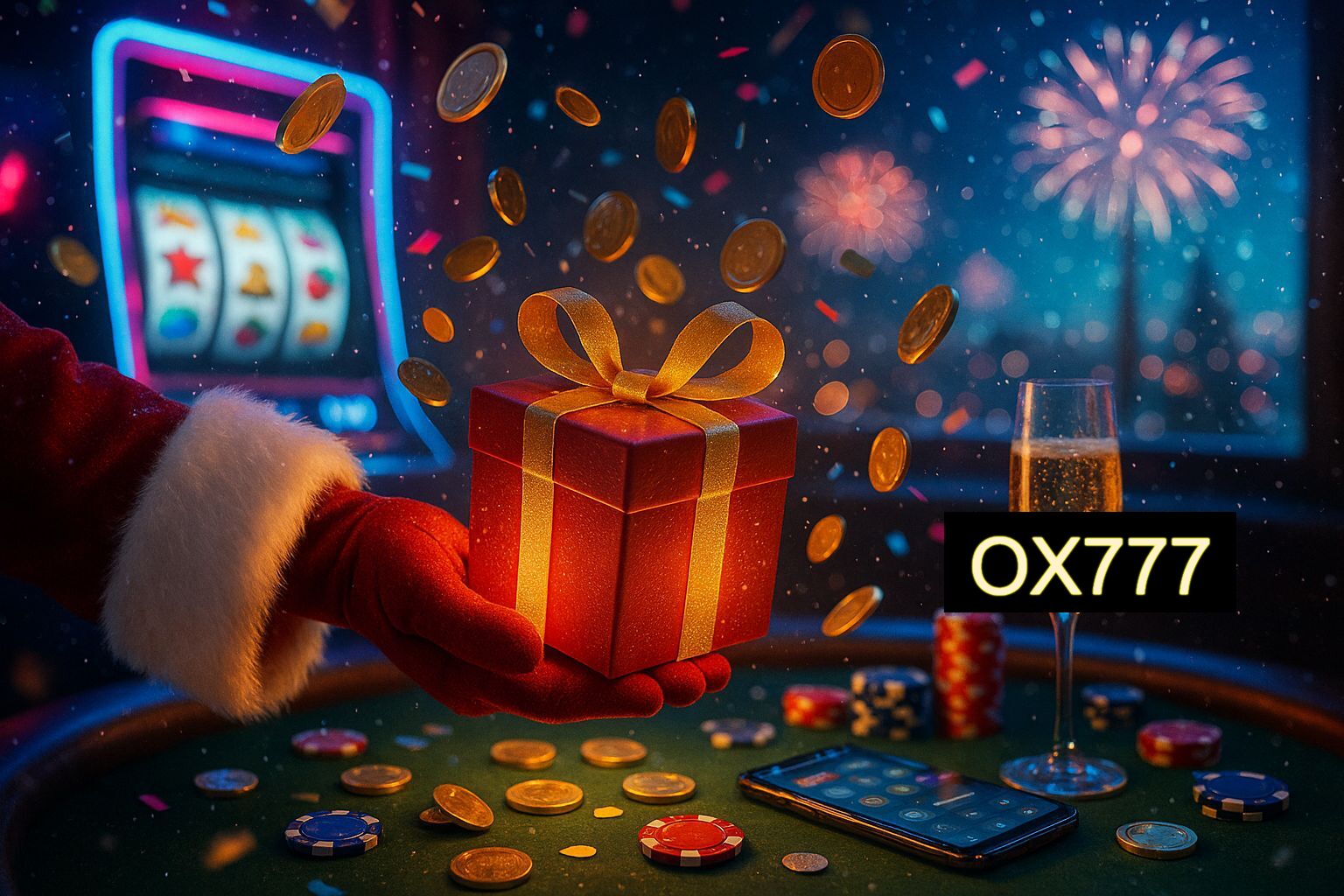 Promoções de Ano Novo no OX777